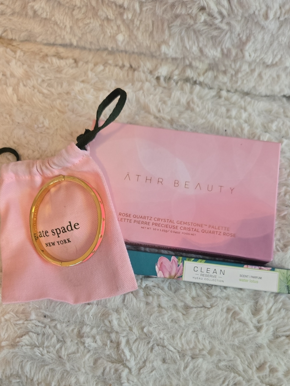 Kate Spade Gold Enamel Bangle Bracelet Bundle